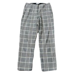 H&M Plaid Ankle Trouser Pant
